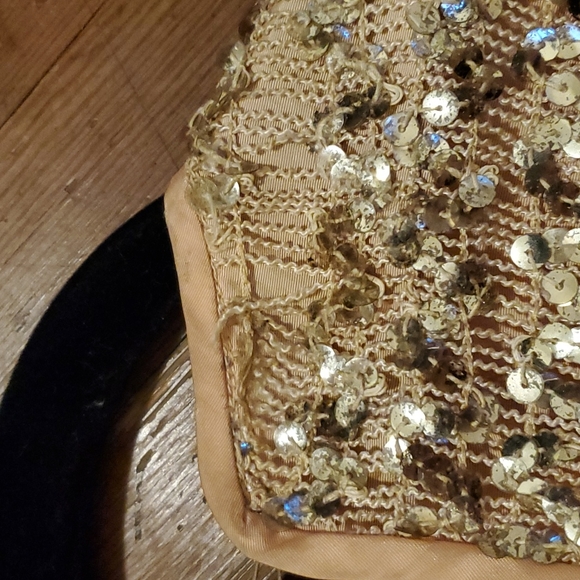 CLOSET CLOSING 7/31 Gold and Black Violet Chachki Dress - Picture 13 of 14